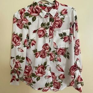 GUESS Floral Print Shirt